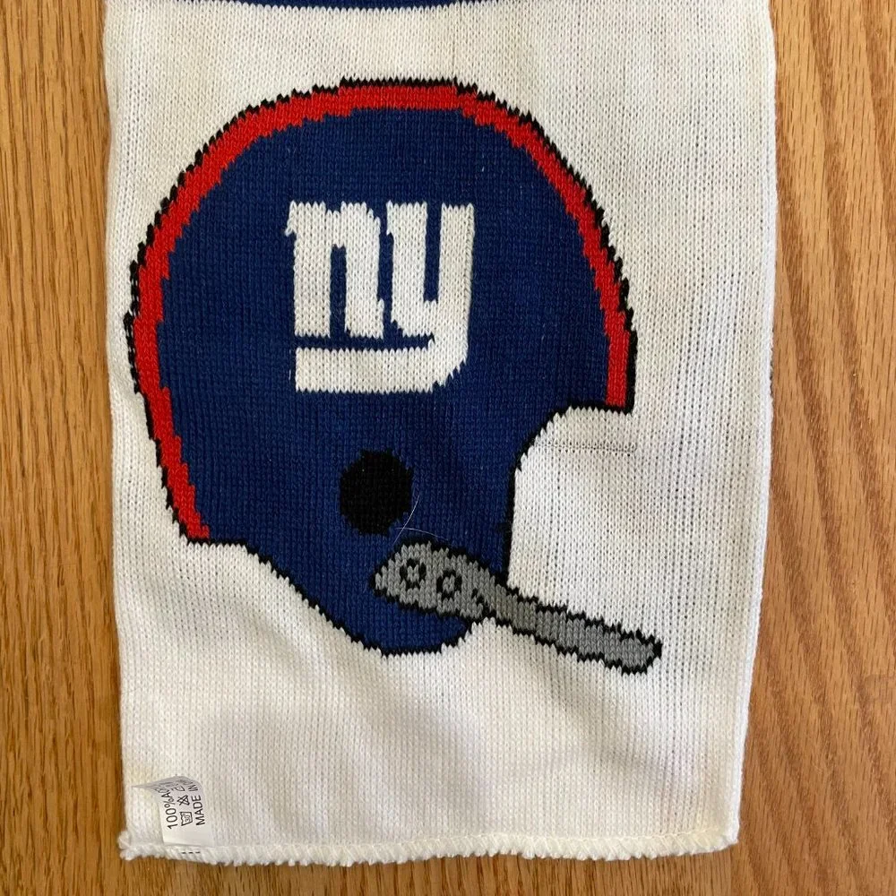 RARE 2016 New York Giants NFL Rally Pack Scarf Magnet Poster NWOT